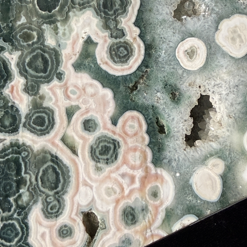 Rare Ocean Jasper From Madagascar 1.765 Pound. Gorgeous Piece! Guarantee - Picture 3 of 16